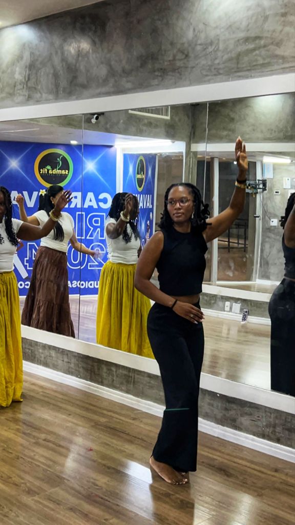 Finding the rhythm one step at a time during our final routine