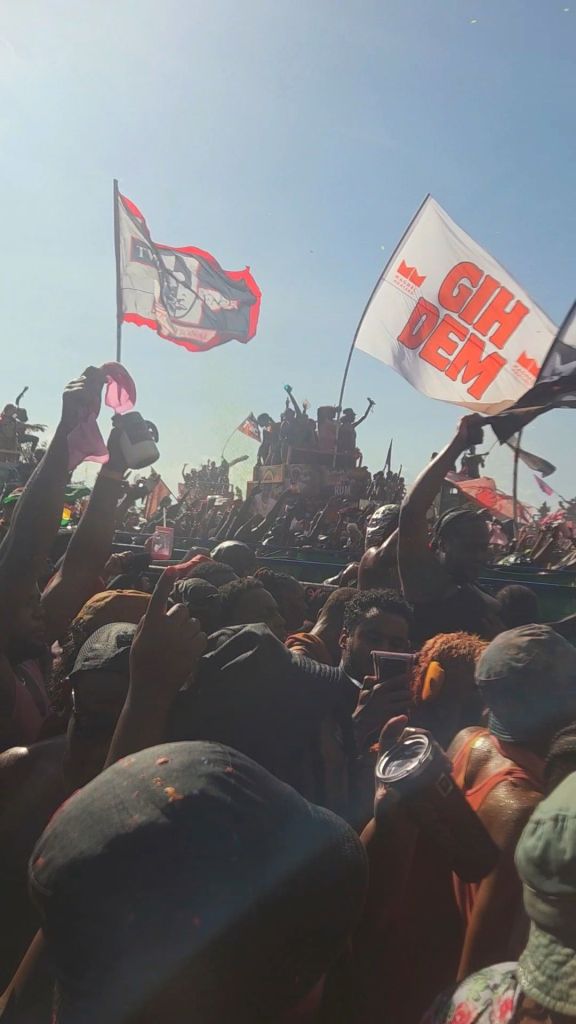 The crowd at Stink and dutty 2026